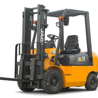 China China JAC warehouse diesel automatic1 equipment for hotels 1.5 ton forklift price for sale