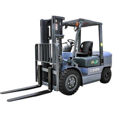 China Small electric forklift JAC 2.5 Ton Electric Forklift CPD25He of lithium battery from hotels JAC CPD25 for sale