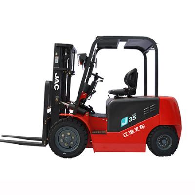 China Hotels China brand JAC 3.5ton battery electric forklift CPD35 with good price for sale