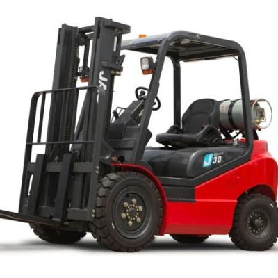 China Hotels JAC Diesel Forklift Truck Hot Cpcd 30j With Isuzu Mitsubishi Engine With Attachment Load Capacity 3000kg for sale