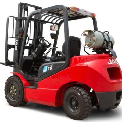 China JAC Hotels Diesel Forklift Cpcd 30j With 3000kg Capacity With 7m Lifting Height for sale