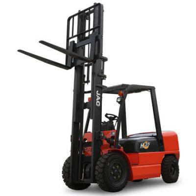 China Chinese JAC 3.5 Ton Diesel Forklift CPC35 for Hotels with Low Price on Sale for sale