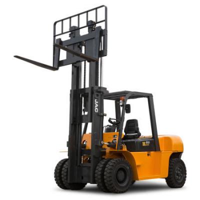 China Hotels JAC cpcd50 cpcd60 forklift loader 5ton 6ton forklift price with OEM service for sale