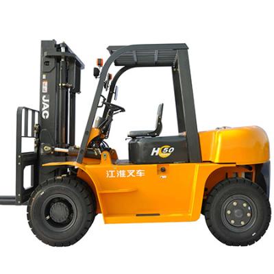 China JAC Hotels Equipment Handing 5T Diesel Forklift Manual Diesel Forklift for sale