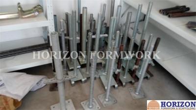 China Galvanized Screw jack base, Scaffold jack base, U-head, Scaffolding parts for sale