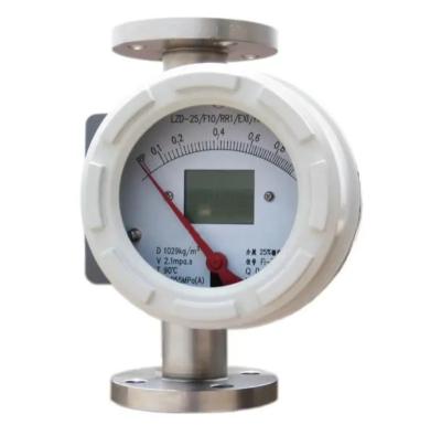 China Variable Area Flow Meter Rotameter Metal Tube Float Flowmeter for Liquid and Gas KDZZ-1 for sale