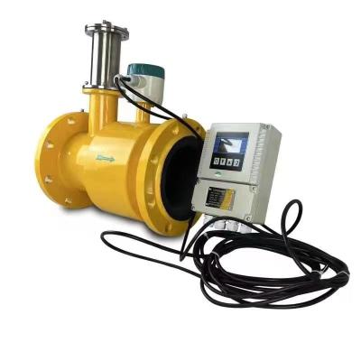 China 316L Stainless steel Nonfull Pipe Conductive Liquid Wastewater Electromagnetic Flow Meter for sale