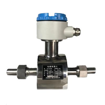 China PTFE CR Cheap Electromagnetic Flow meter manufacture high  Accuracy 0.03-0.05 stainless steel 316L for sale