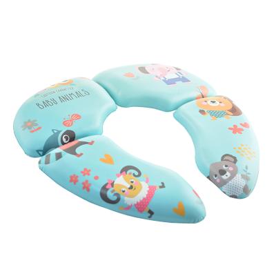 China Foldable Toilet Seat Baby Child Safety Product Baby Potty Training Toilet Potty Animal Type for sale