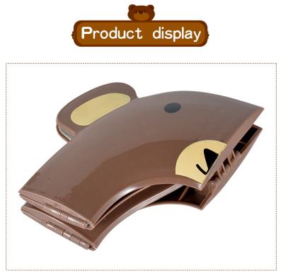 China Bear Type Potty Toilet Training Seat For Boys And Girls Travel Plastic Potties With Non-slip Handles Fits Animal Round And Oval Toilets for sale