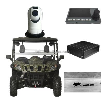 China PAN-TILT Long Range Hidden Camera Forest Fire Alarm Camera With Remote Pan Tilt Motor for sale