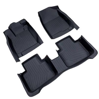 China Factory Direct Sale 3D All-Season Protection All Around Tape Car Texture Waterproof And Wear-Resistant Black Anti-Slip Mats Floor Carpet For Toyota for sale