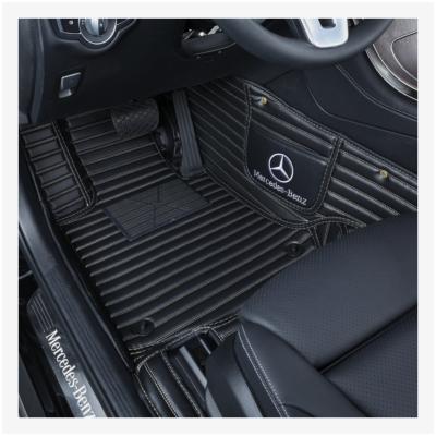 China All-Season Normal Protection All-Season Protection Delivery Custom Non-woven Composite Layer Double Layer Leather Horizontal Car Floor Mats for sale