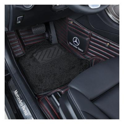 China 3D Universal All-Season Protection Normal Delivery All-around Seamless No Dust Build-up Leather Horizontal Car Mats For Skoda Octavia 2 for sale