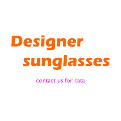 China High Quality Designer Luxury Glass Men Women Fashion Sunglasses Modern Design Famous Brands With Box for sale