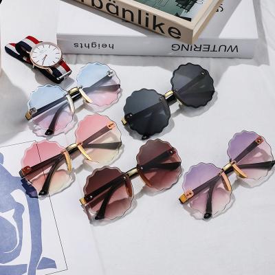 China Fashion Small Retro STP Sun Glasses Children's Spring Sun Glasses Children's Round Sun Glasses Small And Retro Frame Child Glasses Summer For Kids Children for sale