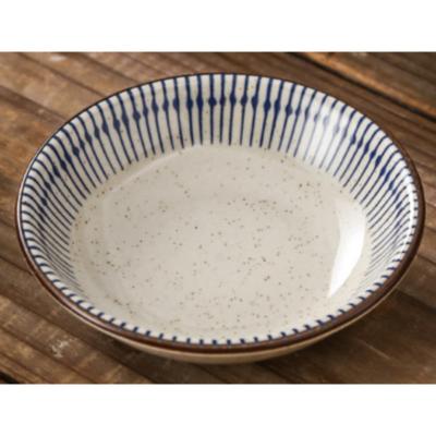 China Sustainable Hot Sale Ceramic Dish Double Ear Splice Tableware For Restaurant Household for sale