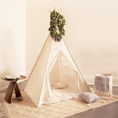 China Factory Direct Selling Indoor Princess Castle Tent Children's Play Tent Indoor and Outdoor Folding Toy Tent White Children's Cotton Tent for sale