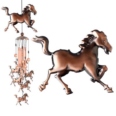 China Minimalist Amazon Horse Wind Chime Popular Trend Bestseller Gifts Retro Home Garden Decor Gifts For Women Gifts For Mom for sale