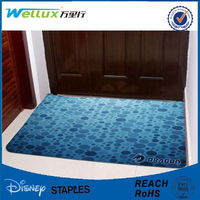 China Bathroom Personalized Door Mat Commercial Kitchen Mats With Logo Printed for sale