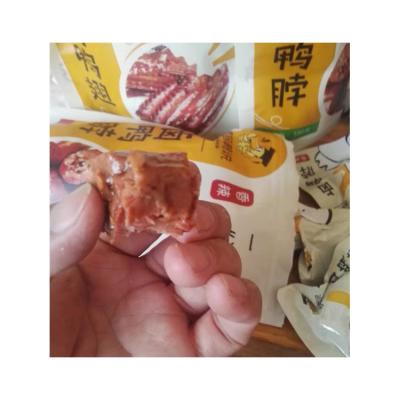 China NATURE Leisure Meat Top Selling Vacuum Packed Snacks Marinating Duck Neck for sale