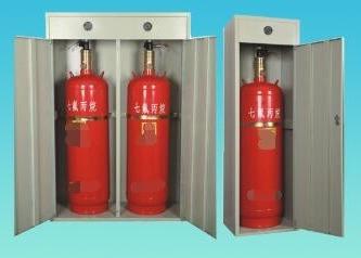 China 70L FM200 Fire Fighting System For Computer Room Library for sale