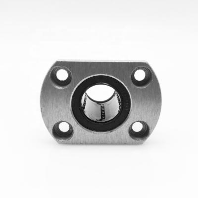 China Long Life Oval Type LMH25UU Flange Linear Bearing For 25mm Linear Bearing Shaft for sale