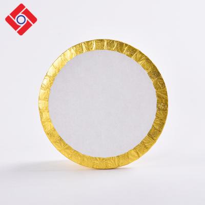 China Large Recycled MDF Embossed Gold/Silver/Black Cake Cardboard Foil Board, Cakeboards for sale