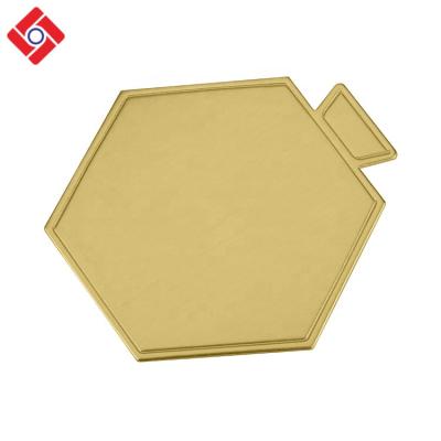 China Unique Design Special Disposable Disposable Mini Dessert Cake Paper Tray, Cake Panels Base for sale