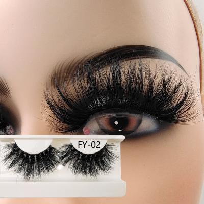 China Wholesale Quality Natural Soft Eyelash Best Eye Lash 3d Mink Eyelashes Custom 100% Real 25mm 3d Mink Fur Eyelash for sale