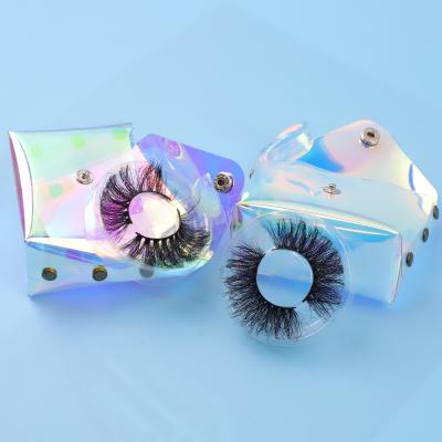 China Handmade 100% Natural Soft Eyelash Individual Package 25mm 3d Real Mink Eyelashes For Makeup Custom for sale