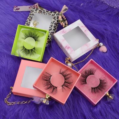 China Original Quality 25mm Fluffy Natural Soft Korean 3d Mink Lashes Natural Soft Eyelash Factory Production for sale