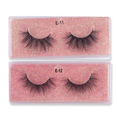 China Mink Lashes Vendor 3d Eyelash Packaging 3d Mink Fur False Eyelashes With Custom Logo 100% Natural Soft Eyelash Packaging for sale