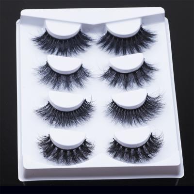 China Natural Soft Eyelash Clean Custom False Mink Lashes 3d Strip Faux Private Label Box Silk Eyelashes for sale