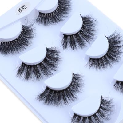 China Natural Soft Individual Eyelashes 3d Silk Custom Private Label Eyelash Box Packaging False Mink Lashes for sale