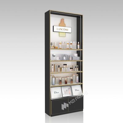 China DYaS-VK-5 Skincare Display Cabinet with 3mm Acrylic Light Box and Engraved Pattern for sale