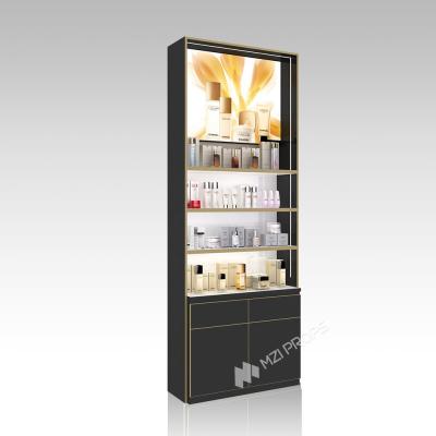 China DYaS-VK-4 Skincare Display Cabinet with Soft Film Light Box and Embedded LED Strips for sale