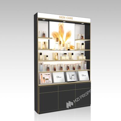 China DYaS-VK-1-1 Skincare Display Cabinet with 60mm Light Box and Adjustable Brightness for sale