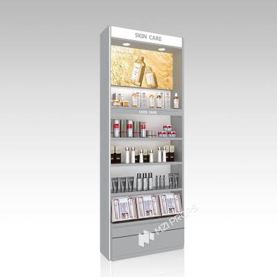 China YHeS-P5 Multi-Level Lighting System Skincare Display Cabinet with LED Spotlights for sale