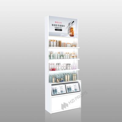 China ZhMS-V6 Adjustable Light Source Skincare Display Cabinet with Soft Film Light Box for sale