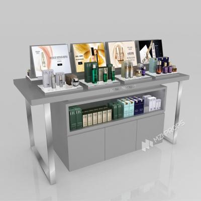 China GDR06-CMM01 Beauty Display Stand with Compartmentalized Display Space and Luxurious Style for Mall Promotion Area for sale