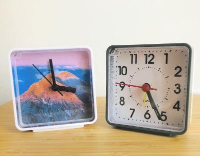 China Sketchy Plastic Travel Alarm Clock for sale