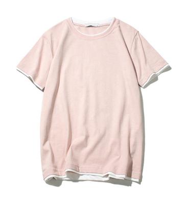 China Compressed round neck t-shirt for sale