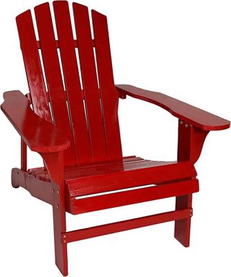 China High Quality Eco-Freindly Wooden Beach Folding Adirondack Chair Outdoor Deck Lounge Chairs for Yard, Patio, Garden, Lawn for sale