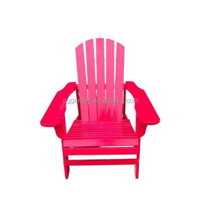 China New Design Eco-Freindly Adirondack Wooden High Quality Waterproof Patio Garden Chair Chairs Outdoor Furniture for sale