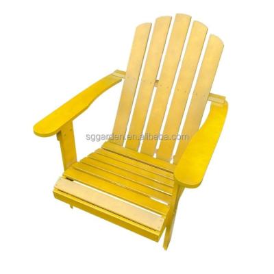 China Eco-Freindly Factory Wholesale Price Outdoor Adirondack Chair Patio Garden Adirondack Rocking Chair Wood Chair for sale