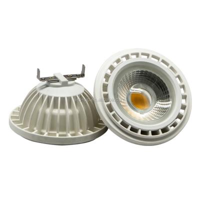 China Factory Price Aluminum Alloy G53 Gu10 E27 Spotlight 5W 7W 9W AR111 Dimmable 35 Degree High Power COB Led Lamp Fixture for sale