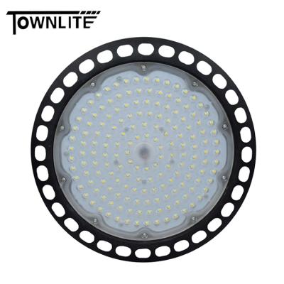 China Cool White Warehouse Light 150W 19500lm Industrial UFO LED High Bay Workshop Garage Lamp for sale