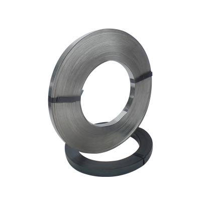 China Wrapping Machine Factory Directly 0.5*25Mm Zinc Coated Strip Q195/Q235/Q345B Galvanized Steel Strapping for sale