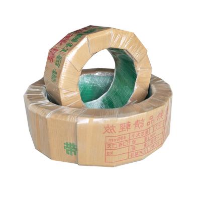 China Machine Packing Top Breaking Strength Green Colorful Pet Packing Strap for sale